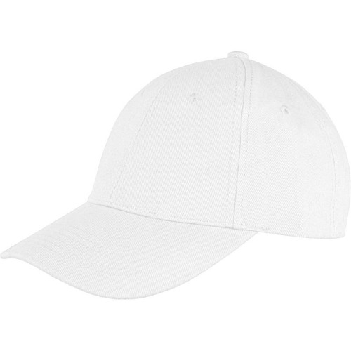 Result Headwear RC081X 6 panelová nízkoprofilová kšiltovka bílá White