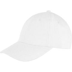 Result Headwear RC081X 6 panelová nízkoprofilová kšiltovka bílá White